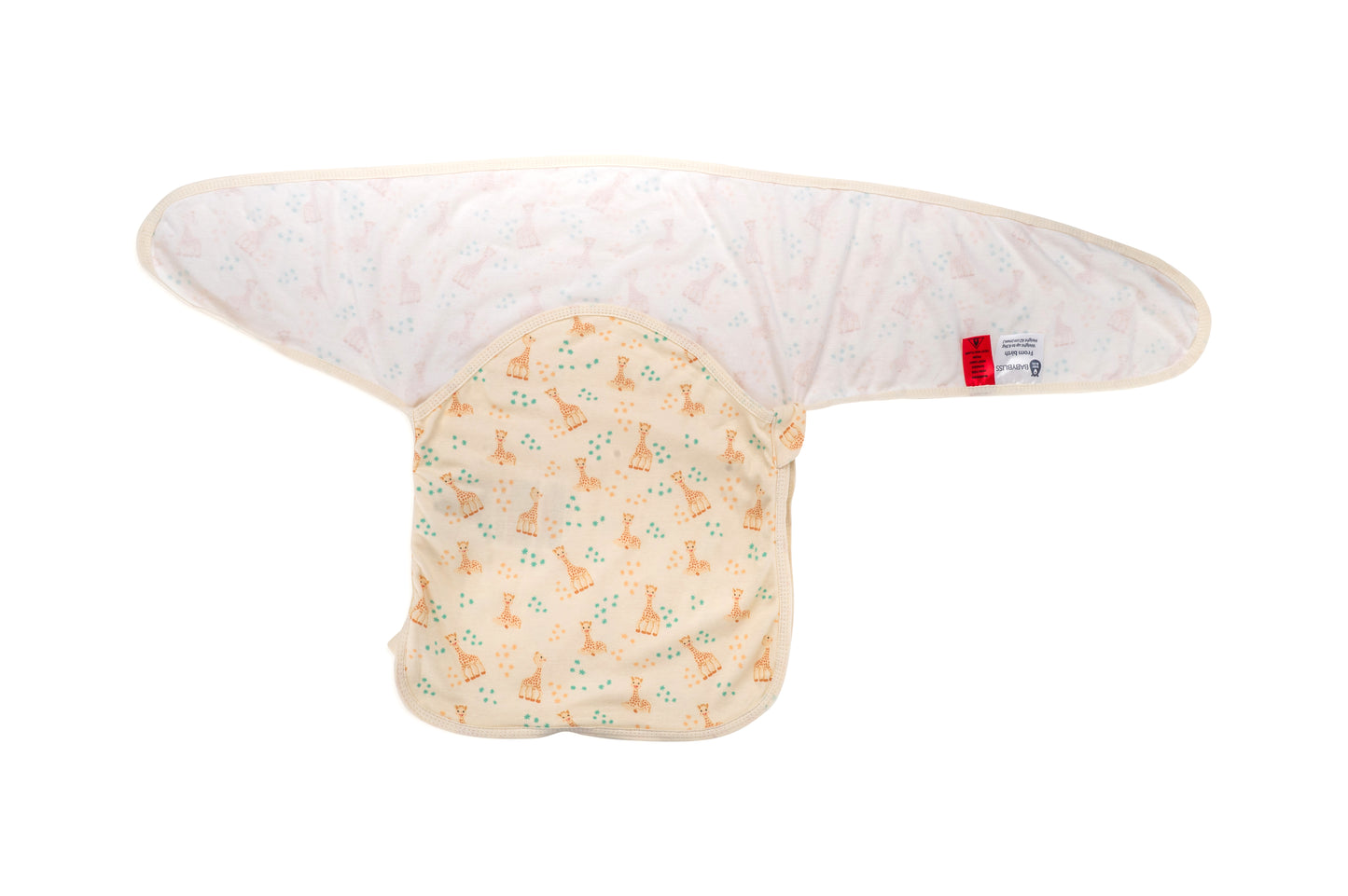 BabyBliss Bags x Sophie la girafe Organic Swaddling SNUG