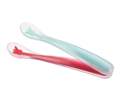 Sophie la girafe® - Set of 2 Soft Silicone Spoons
