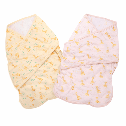 BabyBliss Bags x Sophie la girafe Organic Swaddling SNUG