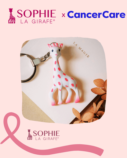 Sophie la girafe® PINK OCTOBER Keyring