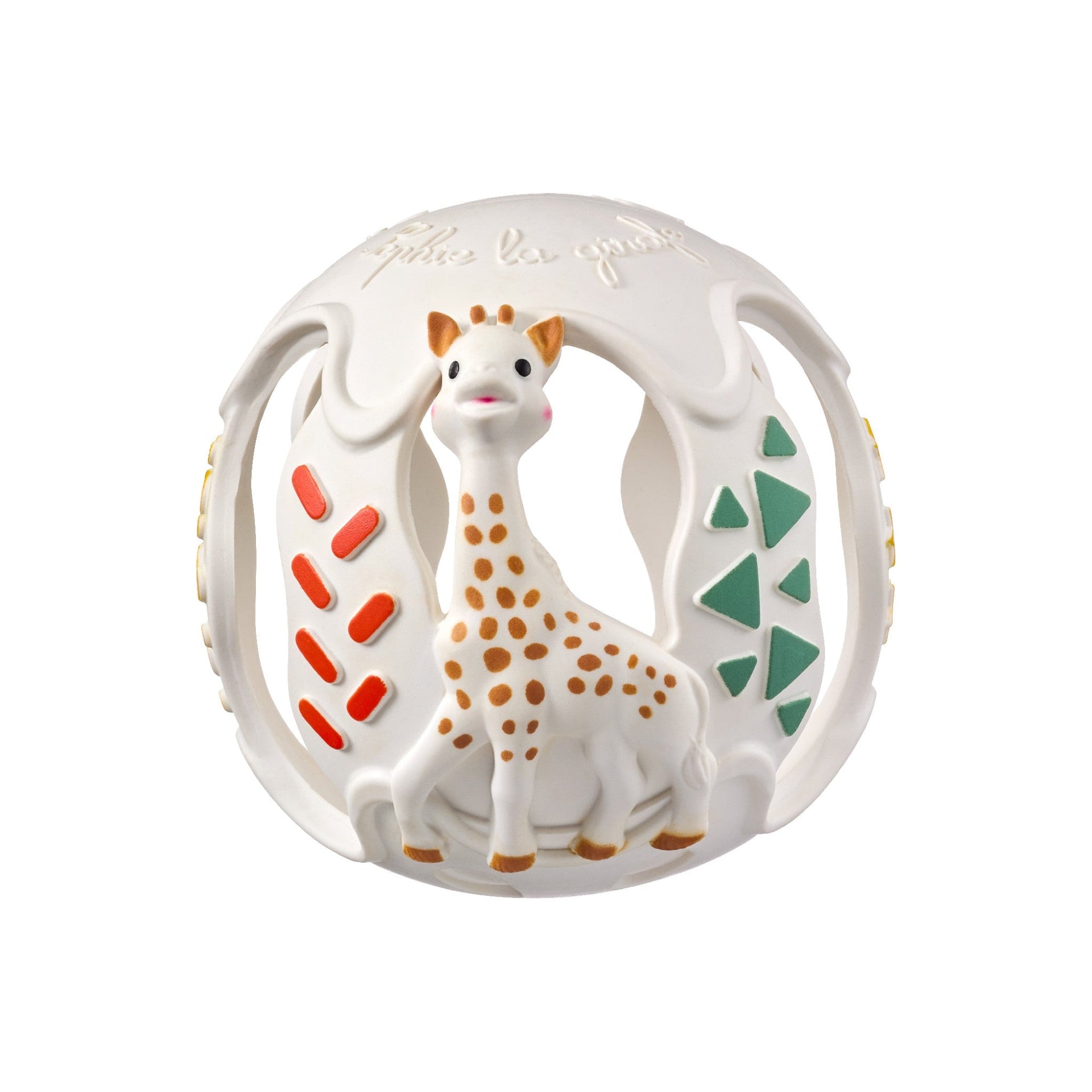 Vulli Sophie La Girafe, Anello Doppio Massaggi Gengive Refrigerante – Gioco Dentizione Morbido Per Neonati, 3 Mesi+ - 4